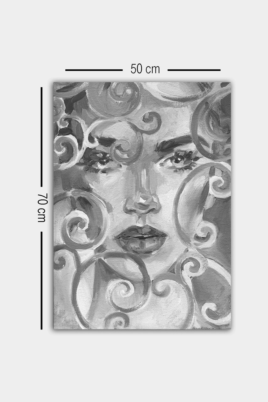 Tablou decorativ, 1501996802-5070, Cadru: 100% LEMN (grosime: 3 cm), Multicolor - view 3