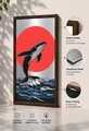 Tablou decorativ, Ahsalct-012, Cadru: 100% PVC (Grosime: 2 cm), Multicolor