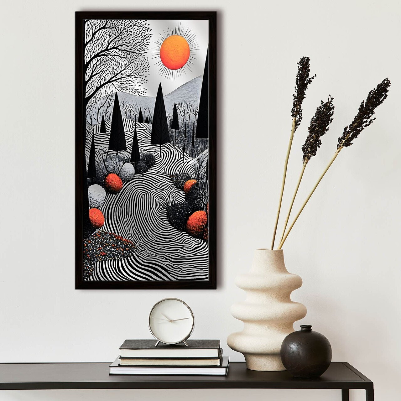 Tablou decorativ, Syhalct-009, Cadru: 100% PVC (Grosime: 2 cm), Multicolor — imaginea 2