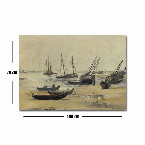 Tablou decorativ, 70100FAMOUSART-006, Canvas, 70 x 100 cm, Multicolor