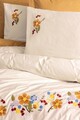 Lenjerie de pat dubla, Pamuya - Mustard, Cotton Box, Bumbac Ranforce