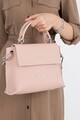 Geanta Beverly Hills Polo Club, 121, piele naturala, roz pudrat