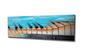 Tablou decorativ, PC238, Canvas, Lemn, Multicolor
