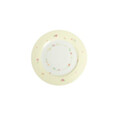 Serviciu de masa 18 piese, Brandani, Polline Yellow, portelan New Bone China