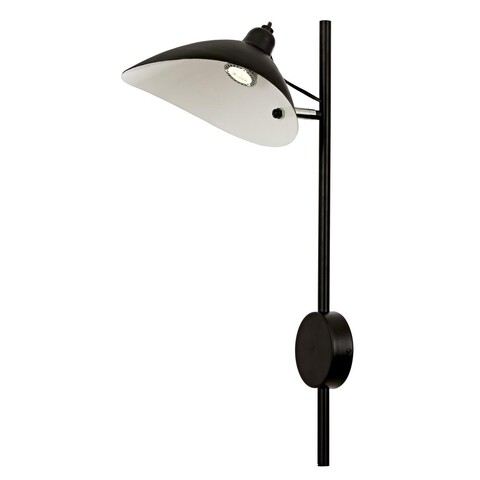 Aplica de perete, AP-9127-1BSY, Aurora, 21 x 20 x 60 cm, 1 x E14, 40W, negru Aurora
