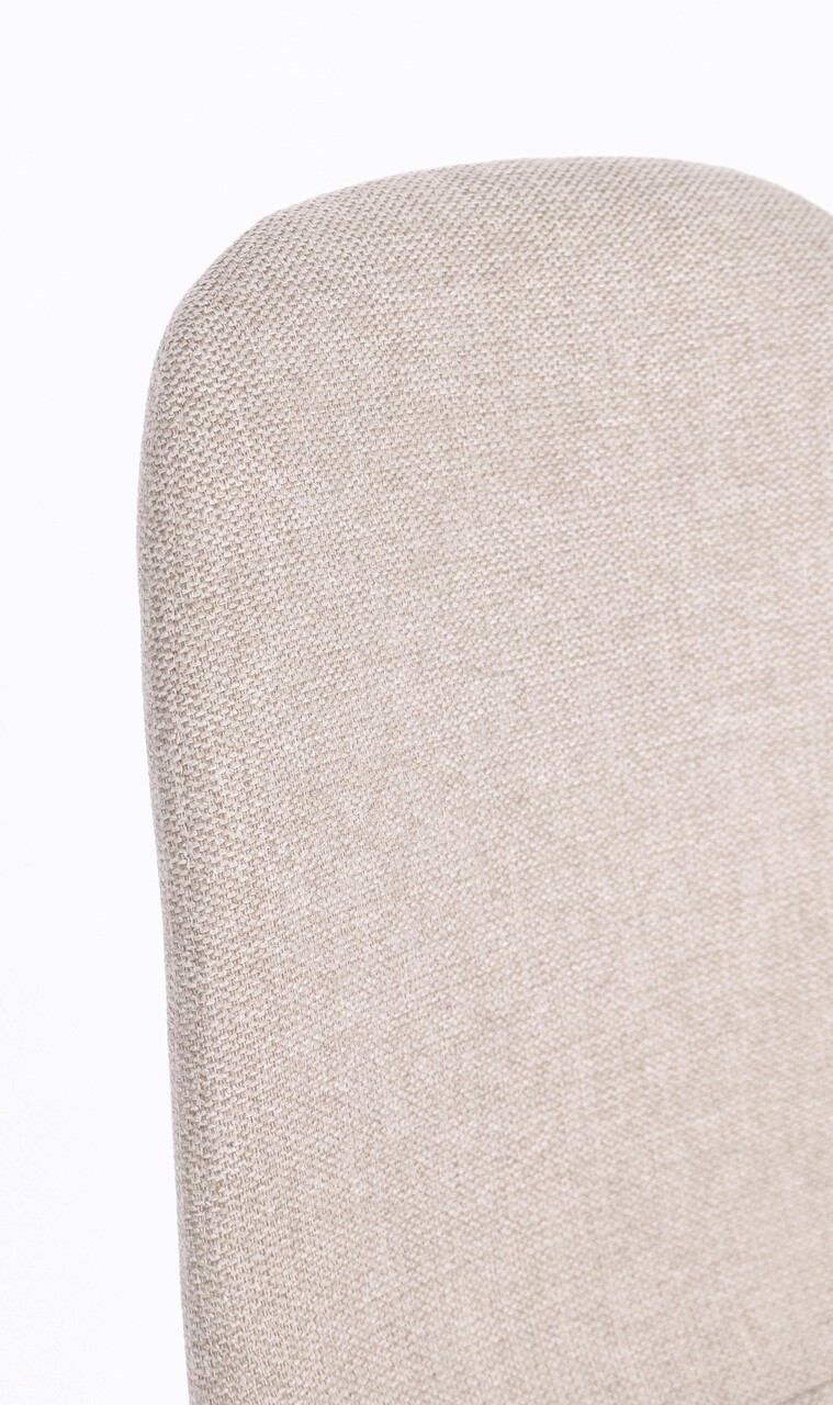 Scaun Irelia, Bizzotto, 52.5x42.5x90 cm, otel/poliester, bej/grej - 1 | YEO