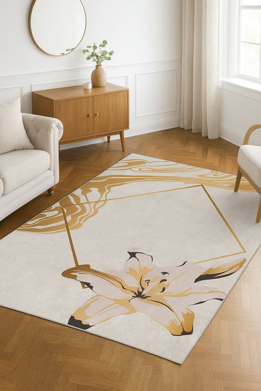 Covor HM-CRP25-42 120x180 cm Poliester Multicolor