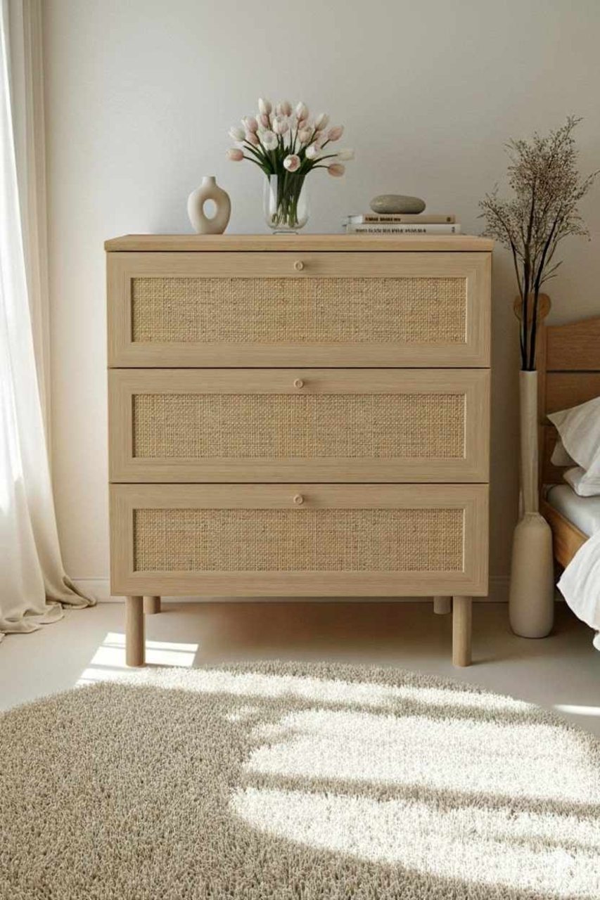 Dulap, Hanah Home, Baru, 75x85x42 cm, Bej