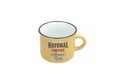 Ceasca pentru cafea Vintage, Tognana, 110 ml, ceramica, galben