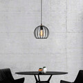 Lustra, Fulgor, 942FLG1244, Metal, Negru
