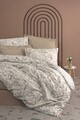 Lenjerie de pat dubla, Moil - Beige, Cotton Box, Bumbac Ranforce