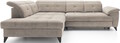 Coltar extensibil stanga 5 locuri ELTAP, LT-20REL, Inferne, 297x210x107 cm, lemn/poliester, bej
