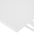 Masa pliabila dreptunghiulara, Breeze, L.120 l.80 H.73, aluminiu, alb