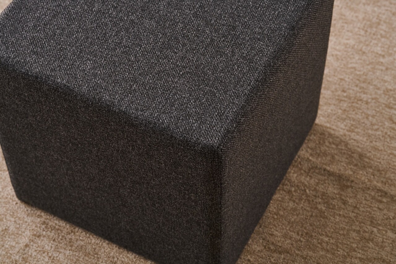 Taburet, Atelier del Sofa, 825BLC5102, Lemn, Fumuriu - view 3