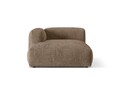 Sezlong modular living stanga 1 loc, Martina-212, Micadoni Home, 176x123x75 cm, velur, maro ghinda