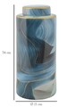Vas decorativ Elegant, Mauro Ferretti, 15x34 cm, ceramica, multicolor