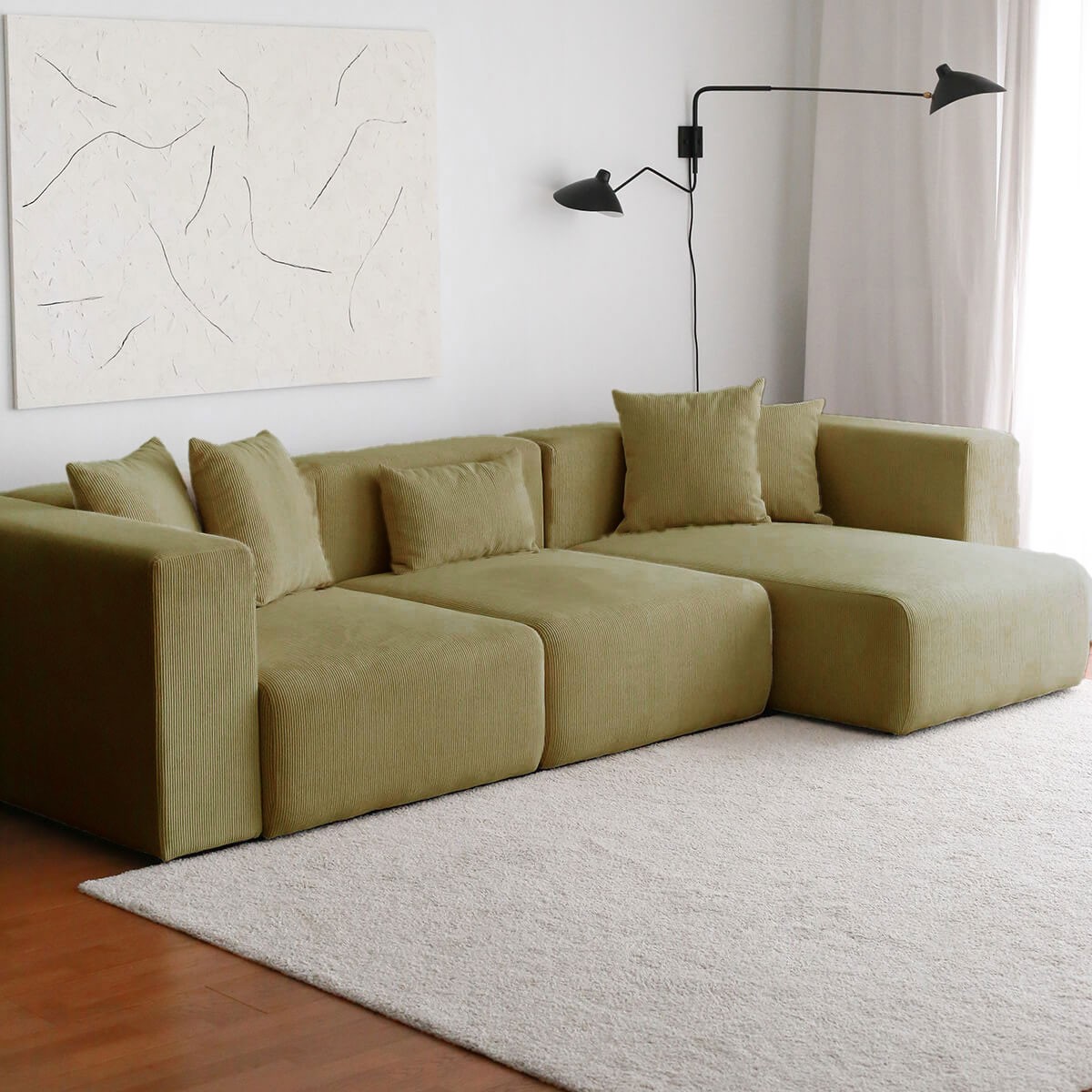 Coltar, Atelier del Sofa, 383EVN1260, Fier, Kaki / 