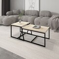 Masuta de cafea, Inarch, Minimal, Travertin