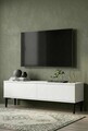 Comoda TV, Hanah Home, Didema 120, 120x40.5x30 cm, Alb