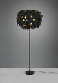 Lampadar Leavy, RL, 70x180 cm, 28W, 3x E14, metal, negru mat/auriu