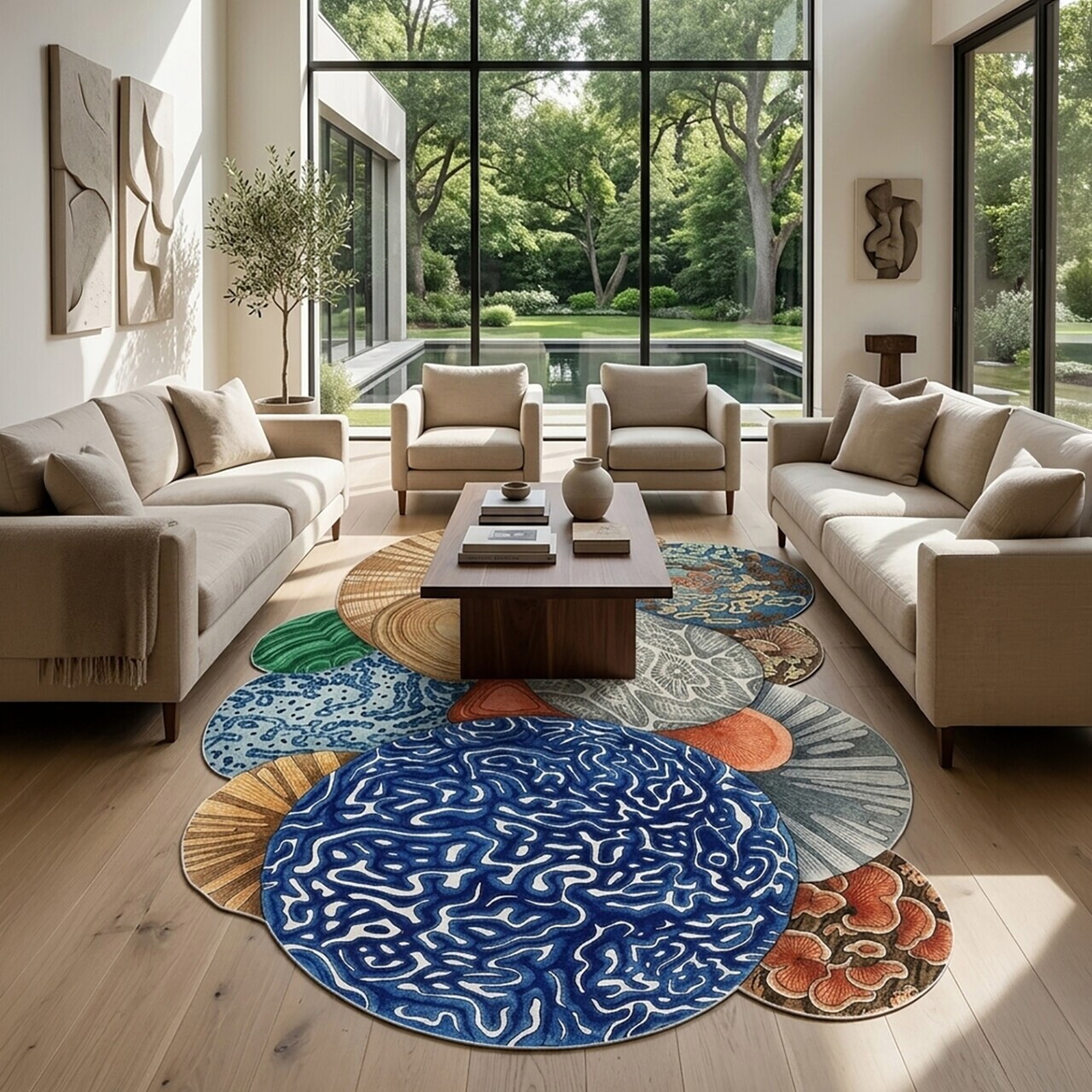 Covor, Fr349, 100x150 cm, Multicolor