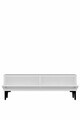 Comoda TV, Hanah Home, Didema 120, 120x40.5x30 cm, Alb