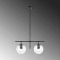 Lustra, Fulgor, 942FLG1229, Metal, Negru