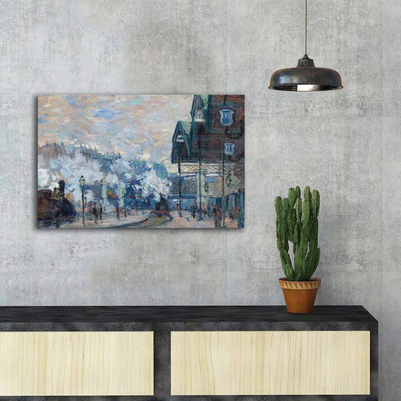 Tablou decorativ FAMOUSART-033 Dimensiune: 45 x 70 cm Multicolor