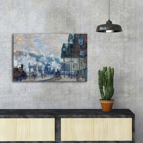 Tablou decorativ, famousart-033, canvas, dimensiune: 45 x 70 cm, multicolor