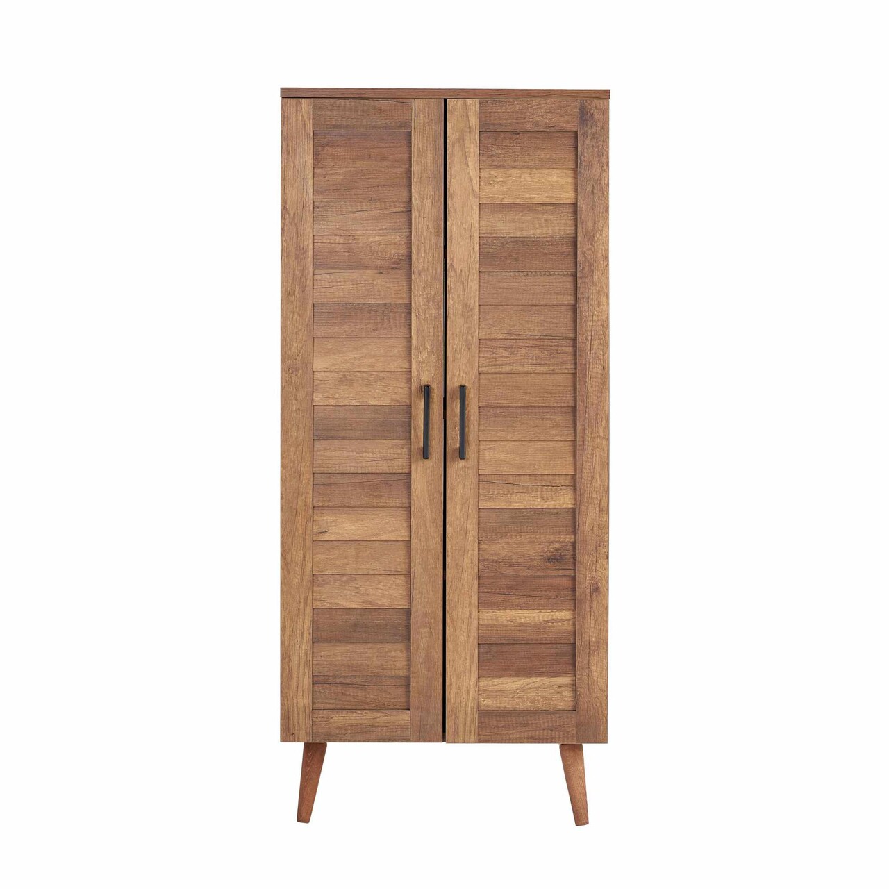 Dulap multifunctional, Hanah Home, Panjur, 60x135x36 cm, Maro - imagine 2
