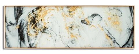 Tablou decorativ Long Ghost, Mauro Ferretti, 120×40 cm, sticla, multicolor 120x40