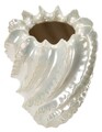 Vaza decorativa Perly High, Mauro Ferretti, 30x48 cm, ceramica, perla