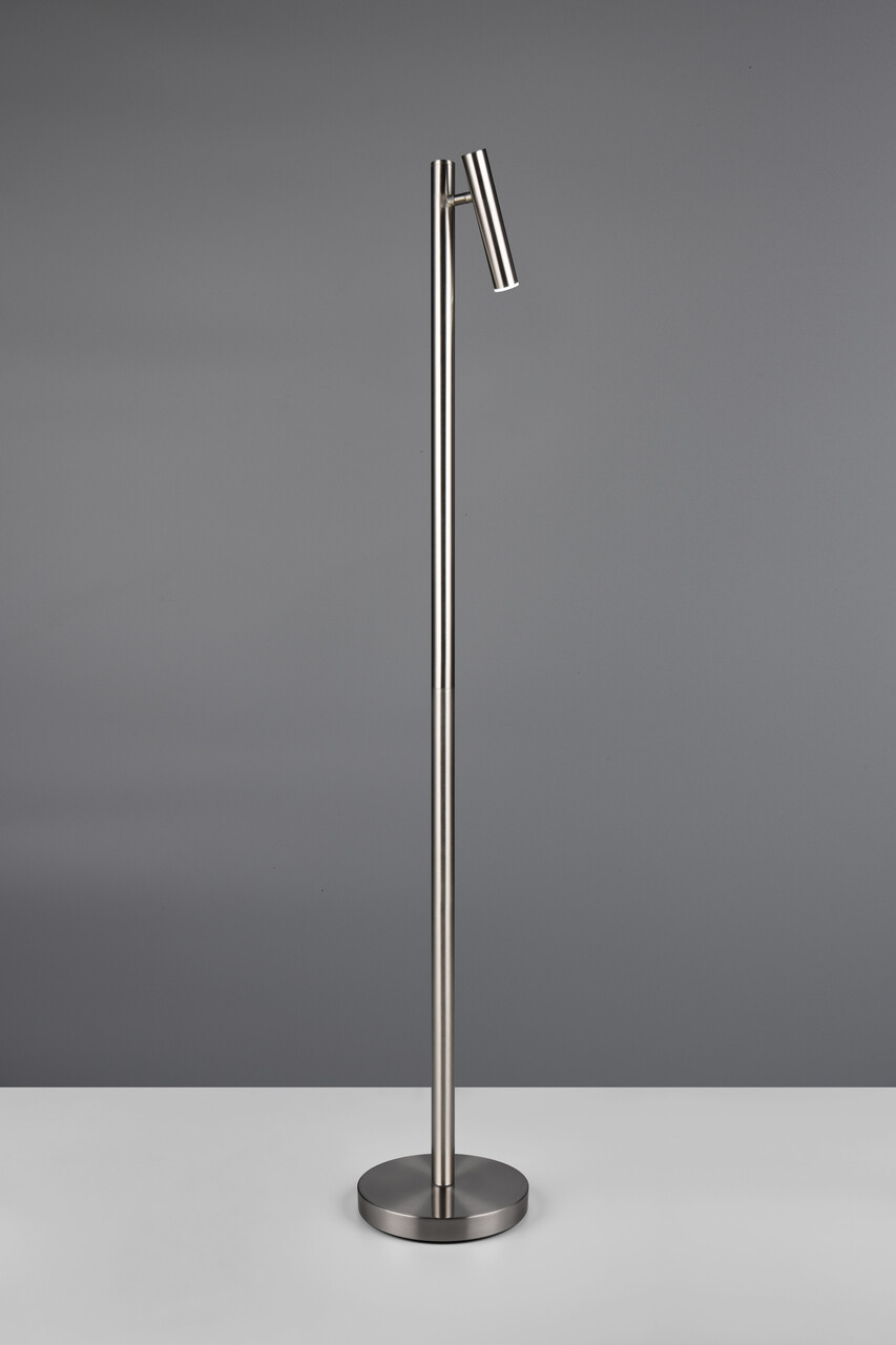 Lampadar Gomez, RL, 22x130 cm, 3W, 1x SMD, metal, nichel mat - view 2