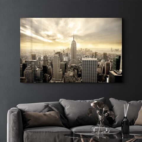 Tablou decorativ, OGLS-1159, Dimensiuni: 46 x 72 cm, Multicolor