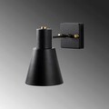 Aplica de perete, Fulgor, 942FLG2192, Metal, Negru
