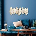 Decoratiune de perete, Hornbeam 3, Metal, Dimensiune: 114 x 52 cm, Multicolor