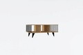 Masuta de cafea, Asse Home, Bert, 90x40x60 cm, Maro