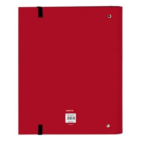 Biblioraft, safta, m666, 27 x 32 x 3.5 cm, poliester, rosu