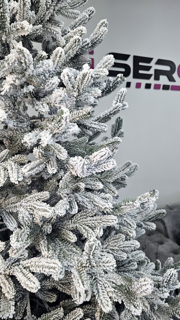 Brad artificial Christmas Deluxe by Sersimo, Viena nins, 3D, 230cm - imagine 10