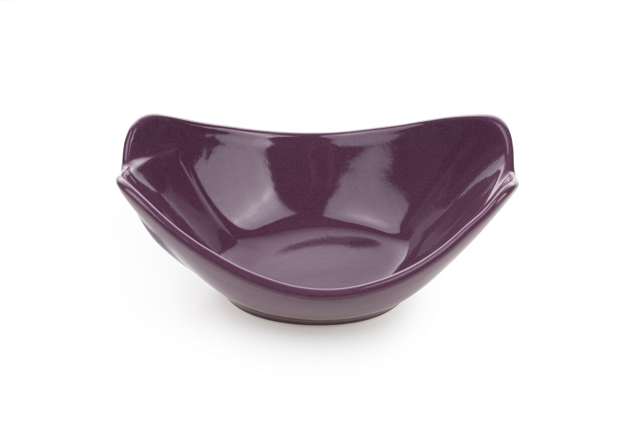 Set boluri ceramice, Hermia, 275KRM1256, 205 ml, Mov - imagine 6