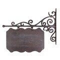 Placuta intampinare, Esschert, L, 3 x 45.2 x 39.2 cm, fier forjat