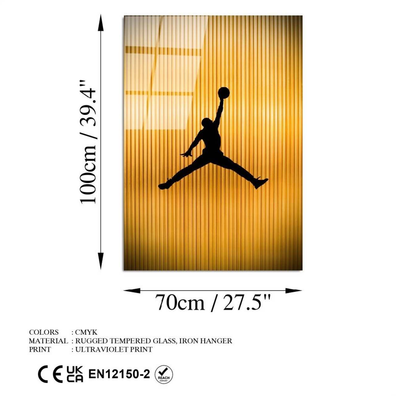 Tablou decorativ, UV-809 70 x 100, 70 x 100 cm, Multicolor - view 7