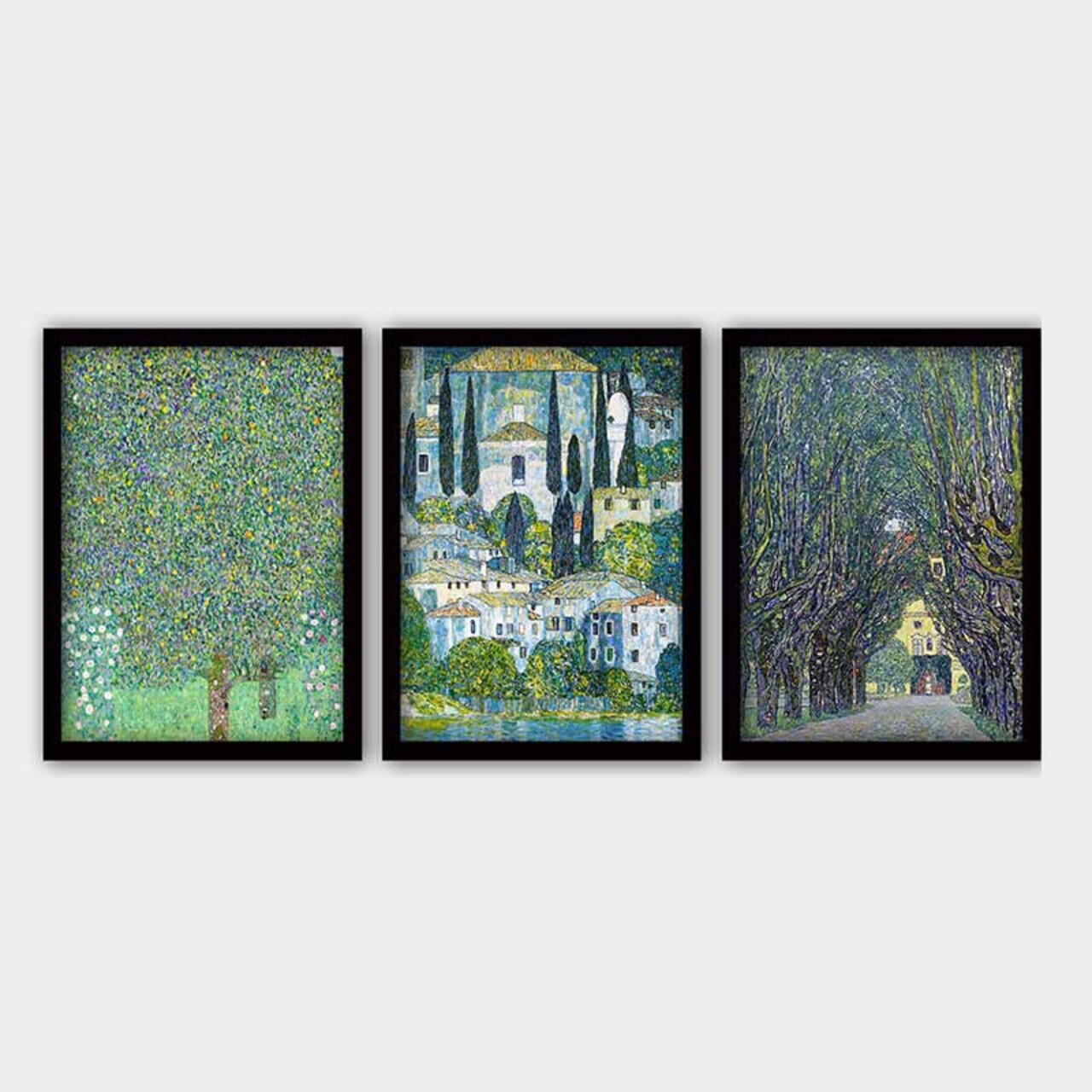 Set 3 tablouri decorative, 3SC_UN3848003 _5575, Polistiren, Multicolor - view 2
