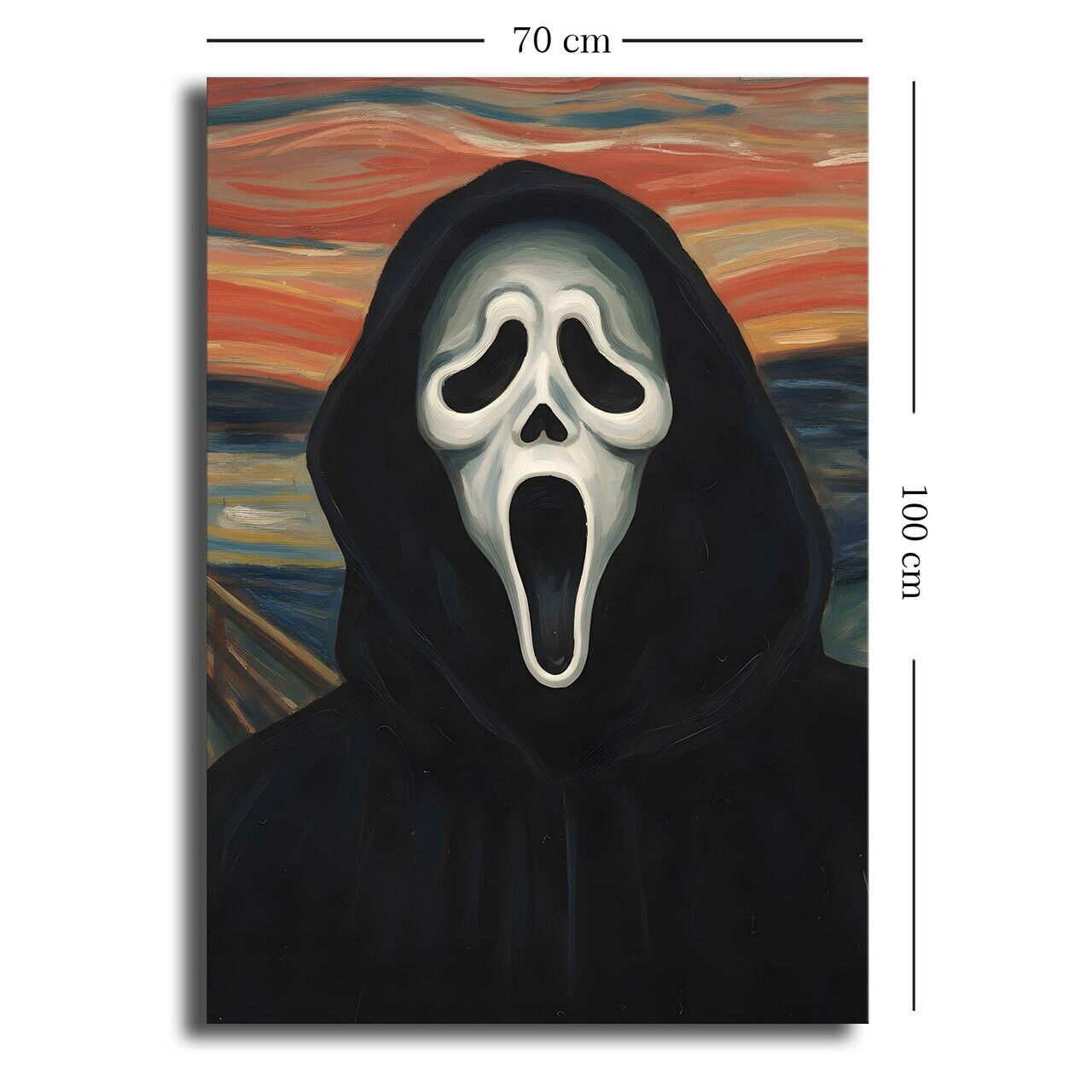 Tablou decorativ, 70100HALC-012, Material: Pânză de poliester, Multicolor — imaginea 4