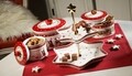 Recipient cu capac, Villeroy & Boch, Winter Bakery Delight Santa with deer, 12 x 11 cm, portelan premium