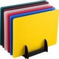 Suport pentru 6 tocatoare Cooking by Heinner, 23x23x16 cm, plastic, negru