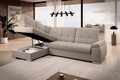Coltar extensibil stanga 3 locuri ELTAP, LT-18SO, Sado, 272x192x95 cm, lemn/poliester, bej deschis
