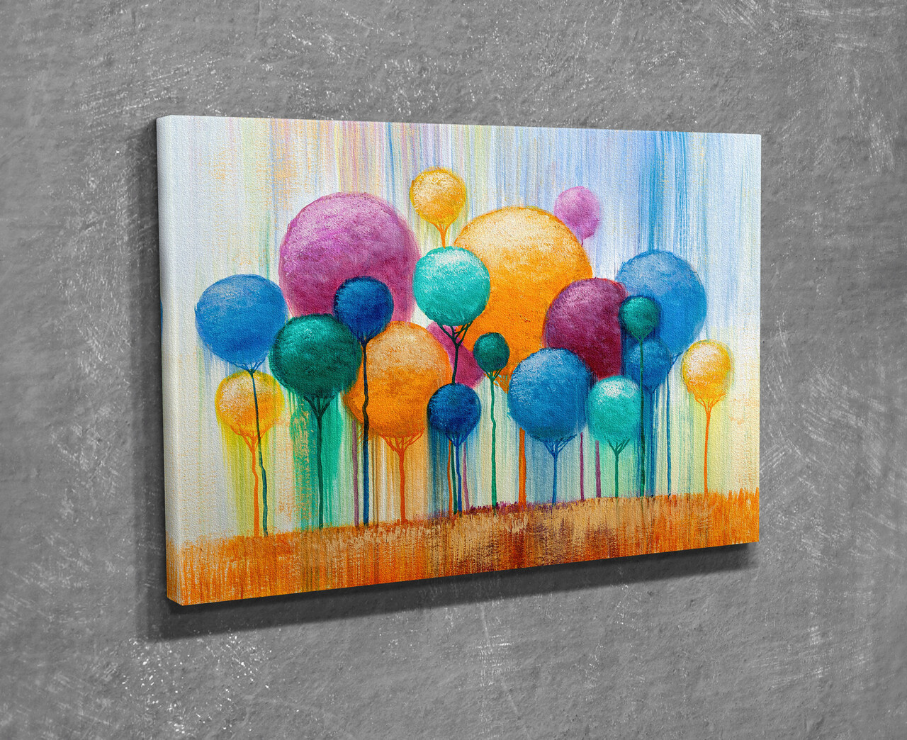 Tablou decorativ, DC426, Rama de lemn, Multicolor - view 4
