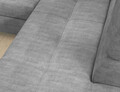 Coltar extensibil stanga 4 locuri ELTAP, LT-03MAN, Eridano, 275x202x88 cm, lemn/poliester, gri deschis