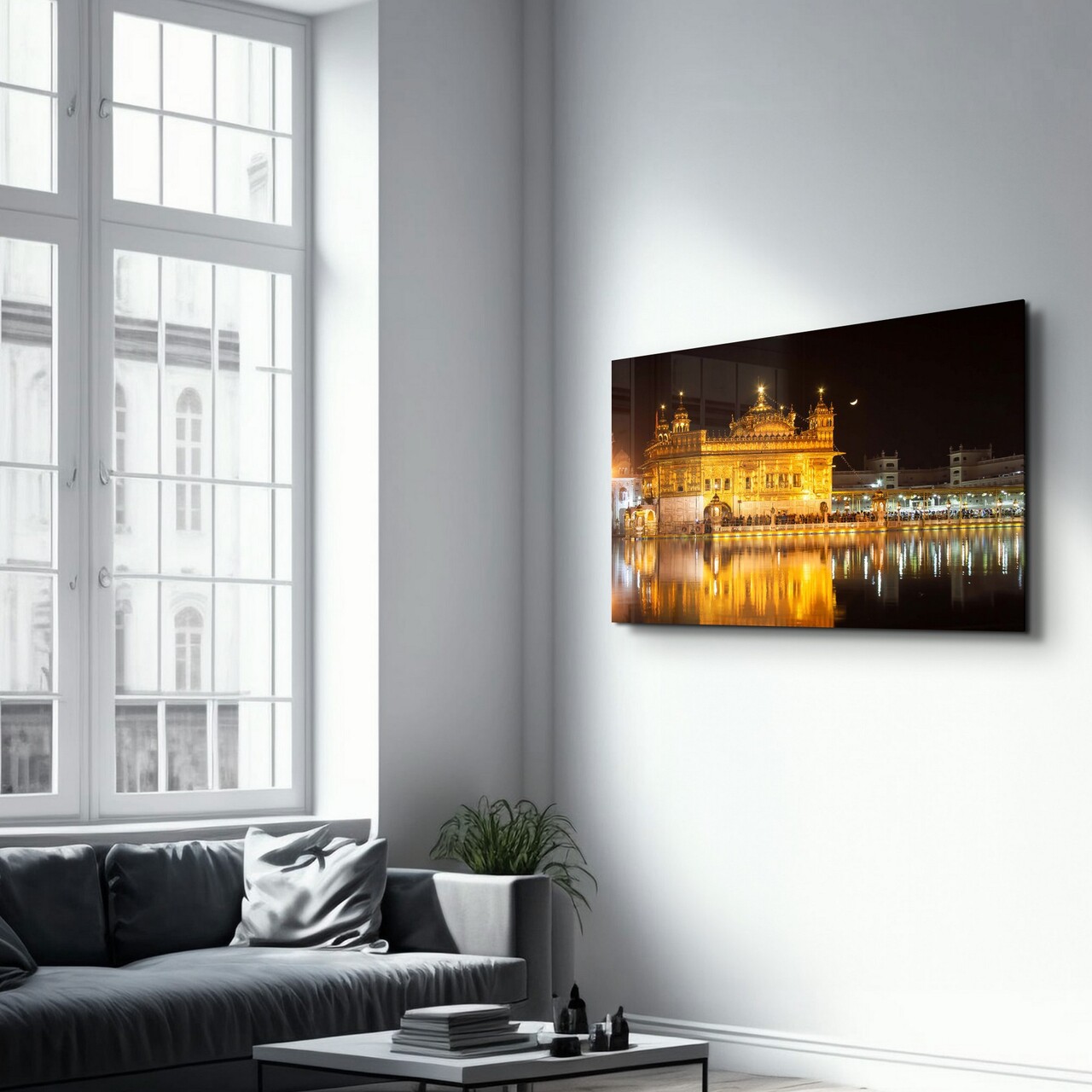 Tablou decorativ, SPR-1503, Dimensiune: 35 x 55 cm, Multicolor - view 4
